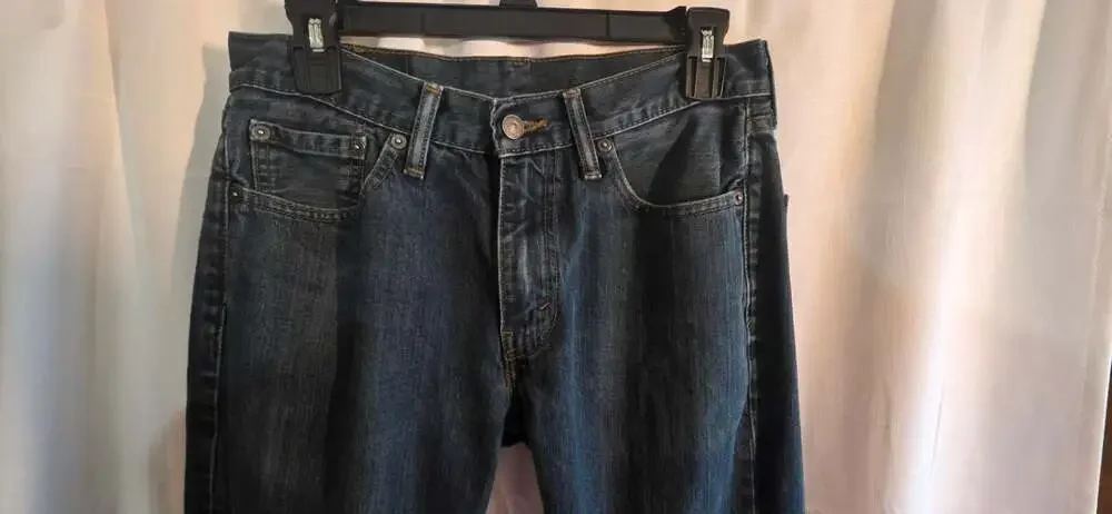 Levi's 514 Straight Leg Mens Dark Wash Denim Jeans W30 L30